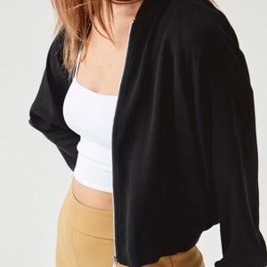 Babaton Camden Bomber Jacket in Black